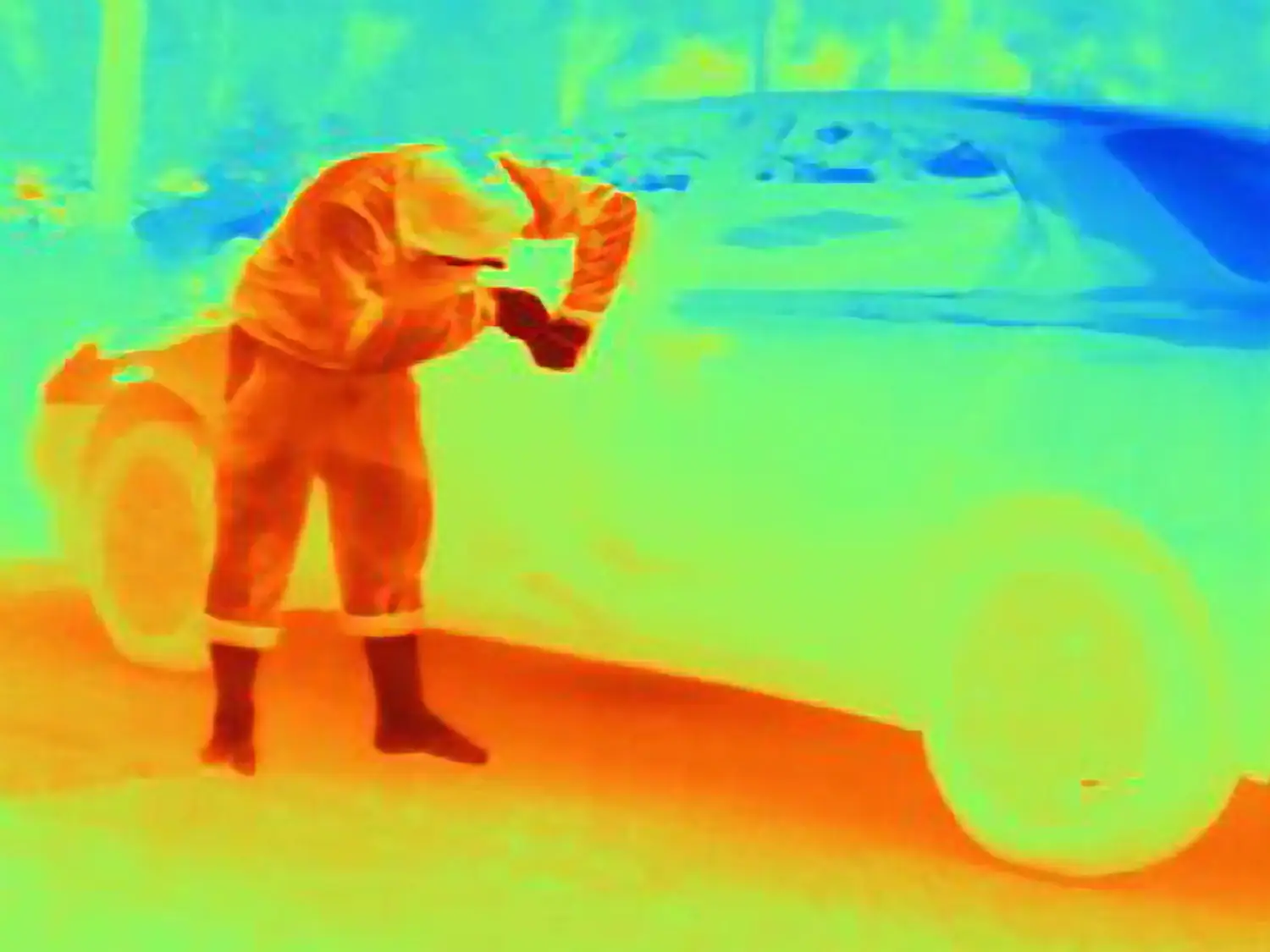 Mobilne usługi badań termowizyjnych pojazdów elektrycznych - diagnostyka preventive